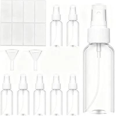 Zdjęcie produktu dla Rozpylacz 50 ml przezroczysty zestaw 8 sztuk do perfum kosmetyków