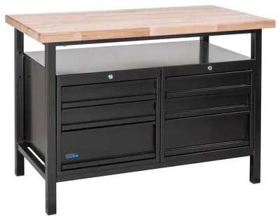 Obrázek produktu pro Dílenský stůl P 1200 SS Black Line
