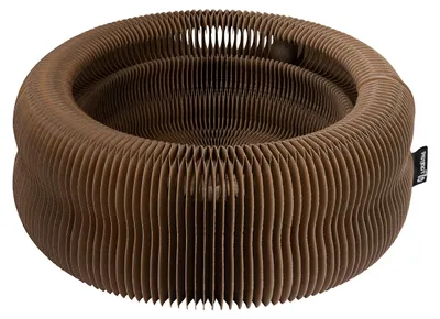 Image de DISTRICT70 Lit pour chat pliable 3 en 1 Labyrinthe en carton