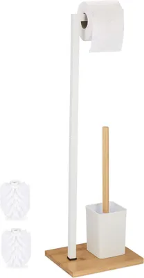 Produktbild von Toilettascheinstellset - 2 in 1 - Bambus und Stahl - 1 Stück