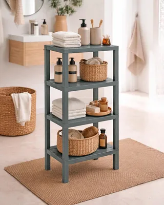 Immagine prodotto di Komodo Scaffale 38x29x100 quattro ripiani grigio