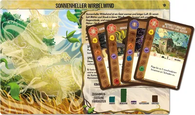 Produktbild von Pegasus Spirit Island: Sonnenheller Wirbelwind, Brettspiel