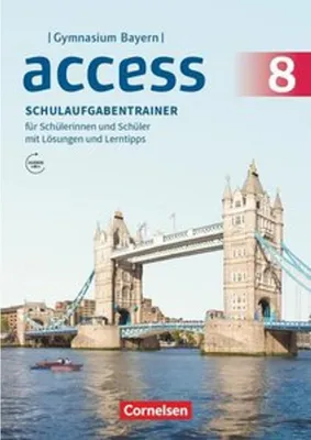 Obrázek produktu pro Access 8. Jahrgangsstufe - Bayern - Schulaufgabentrainer mit Audios und Lösungen online