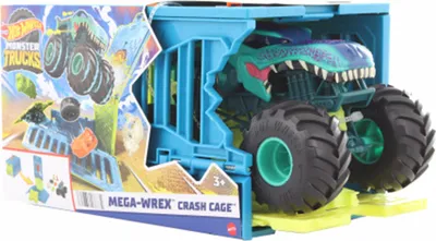 Obrázek produktu pro Hot Wheels Monster Trucks HNC29, Sada vozidla a trati, 3 rok/roky, Plast, Kov, Vícebarevný