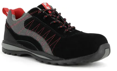 Produktbild von S.24 ZEPHIR Sicherheitsschuhe S1PS Unisex mit Kompositkappe und durchtrittsicherer Sohle, 39, Schwarz