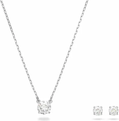 Produktbild von Swarovski Schmuckset Damen/Uni Attract Weiß Rhodium 5113468