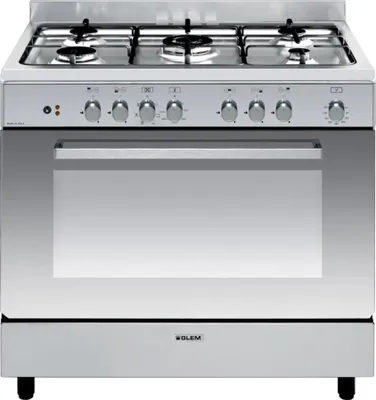 Image de Piano de cuisson mixte 104l 5 feux inox - Glem - GE960CBIX2 - e-cooker