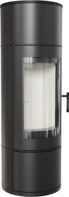 Produktbild von Freistehender Stahlkamin Ziegenofen GRATES ANTARES 10kW Installationsset