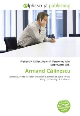 Produktbild von Armand C¿linescu