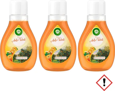 Immagine prodotto di Air Wick Active Anti Tabac deodorante per ambienti al cedro d'arancio 375 ml confezione da 3 pezzi