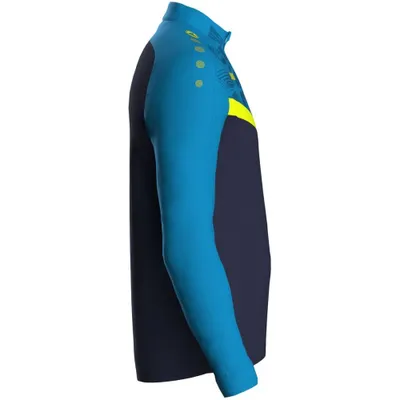 Produktbild von Jako Iconic Ziptop Kinder - Marine / Jako Blau / Neongelb