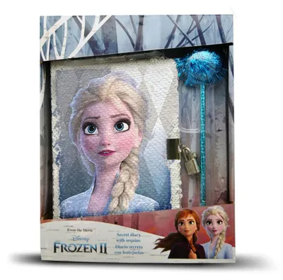 Zdjęcie produktu dla Pamiętnik The Ice Queen 2 z cekinami i długopisem