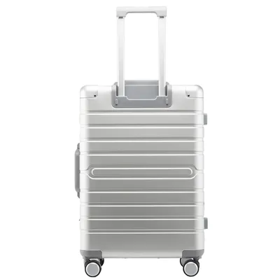 Produktbild von Reisetrolley Gravity, Aluminium matt silber, Maße: ca. 56 x 37 x 21 cm
