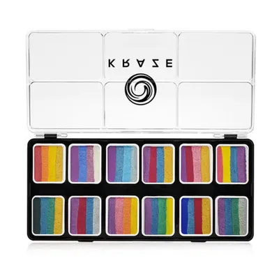 Produktbild von Kraze fx splash glam palette 12 colors