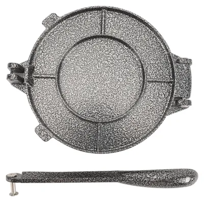 Produktbild von Tortilla-Presse, 6,3-Zoll-Mehl-Teig-Taco-Roti-Maker aus Aluminiumlegierung für das Frühstück zu Hause