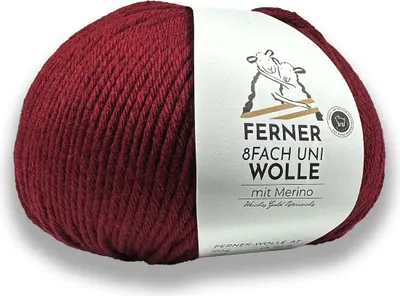 Produktbild von Ferner Wolle Uni  8fach Farbe: LU 8 - 8