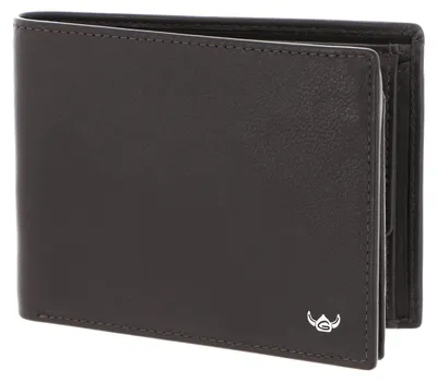 Zdjęcie produktu dla Skórzany portfel Golden Head Dublin Billfold Coin Wallet Brown ciemnobrązowy