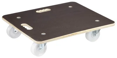 Transportwagen 59x49 cm, 400 kg, Anti-Rutsch, FSC®-zertifiziert