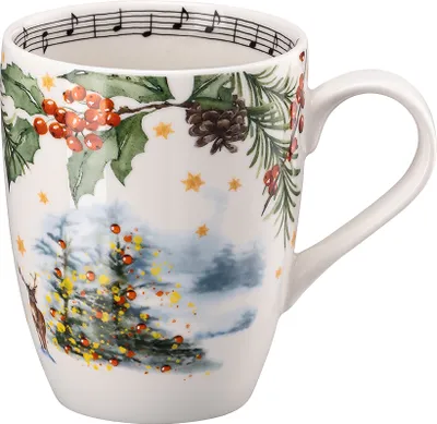 Produktbild von Hutschenreuther Sammelserie 2023 Am Weihnachtsbaum Becher mit Henkel