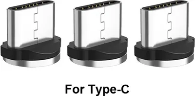 Produktbild von 3er-Pack Ersatz Stecker Magnet Adapter TYP-C USB Für Samsung Huawei Xiaomi