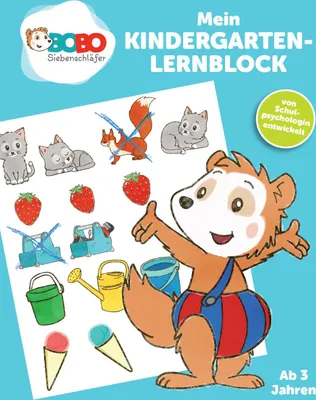 Produktbild von Bobo Siebenschläfer - Mein Kindergarten Lernblock