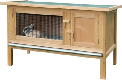 Obrázok produktu pre Kerbl Nagerhaus Fred Stall für Hasen / Kanninchen mit Ruheraum
