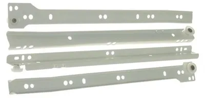 Produktbild von PR-1011-250 Rollenführung für Schubladen weiß Metall