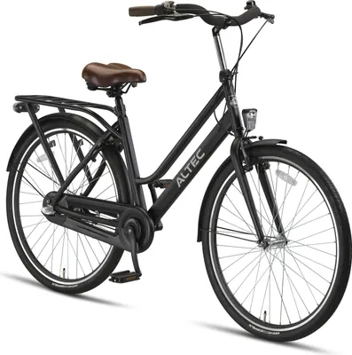 Produktbild von Altec Manta 28 Zoll Damenfahrrad 49 cm Matt Schwarz 3 Gang