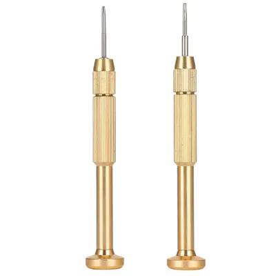 Produktbild von 2-teiliges professionelles, multifunktionales Brillenschraubendreher-Set – Werkzeugset zur Brillenreparatur