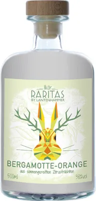 Produktbild von Lantenhammer Raritas Bergamotte- Orange Likör 0,5 Liter