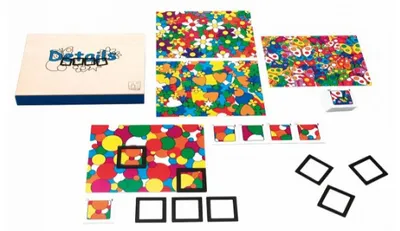 Imagen del producto de Educo: Juego educativo "Encuentra el detalle" - juego multicolor - juego Montessori