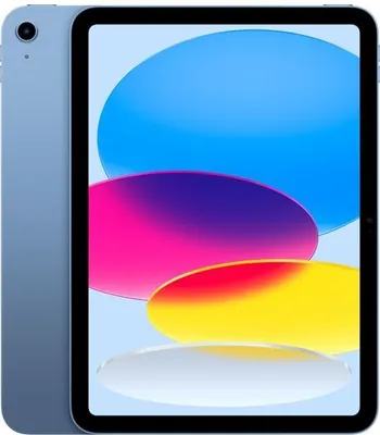 Produktbild von Apple iPad 10th gen, 27,7 cm (10.9"), 2360 x 1640 Pixel, 256 GB, iPadOS 16, 477 g, Blau