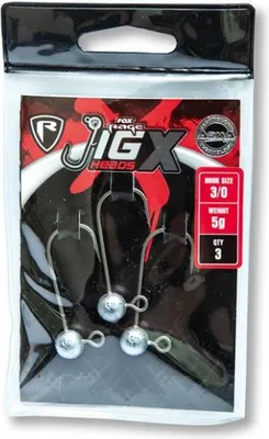 Immagine prodotto di Fox Rage Jig Heads X 3pcs 4/0 5g