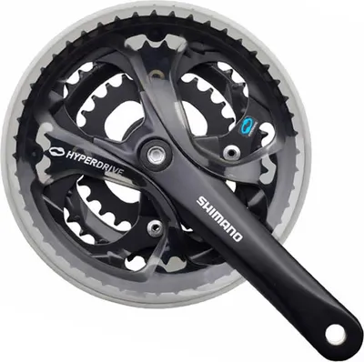 Produktbild von Shimano FC M361 8 fach Kurbelgarnitur 483828D Schwarz 175 mm Radsport Performance