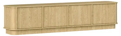 Produktbild von TV-Möbel Halina mit 4 Türen, Holzoptik, 200cm