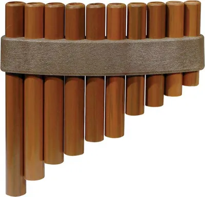 Produktbild von Belcanto PFK-10 Panflöte Stimmung: C mit 10 Rohren, aus robustem Kunststoff