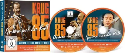 Immagine prodotto di 1 CD, 1 DVD Manfred Krug: Krug 85