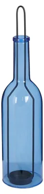Image de Kaheku Flaschen Teelicht-Halter Havor blau 7,5 Ø 28h 420662952