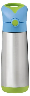 Produktbild von B.Box Trinkthermoskanne mit Strohhalm 500 ml blau grün