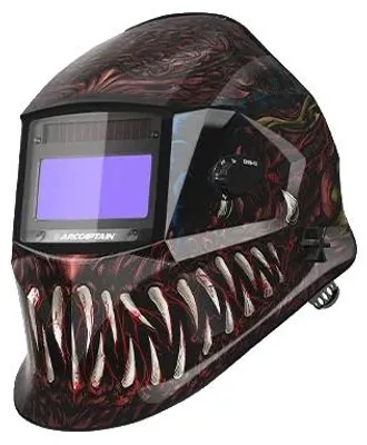 Obrázek produktu pro Svařovací maska, automatické ztmavnutí True Color, velké průzory, AR-WC20120