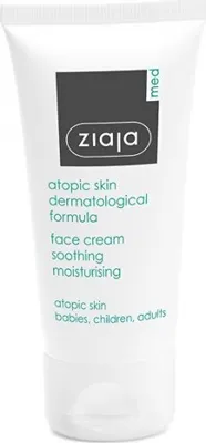 Image de Crème hydratante apaisante pour les peaux atopiques (Crème pour le visage) 50 ml
