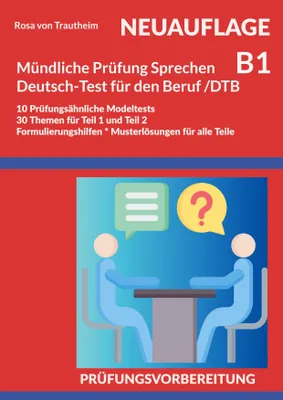 Produktbild von Mündliche Prüfung Sprechen B1 Deutsch-Test für den Beruf /DTB