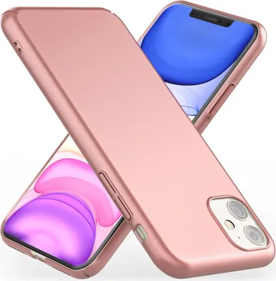 Immagine prodotto di NALIA custodia del telefono cellulare per iPhone 11, custodia protettiva cover tasca paraurti shell oro rosa