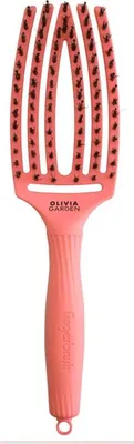 Image de Olivia Garden Bürste Olivia Garden Fingerbrush Care Iconic Boar&Nylon Radiant Peach