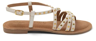 Produktbild von Lazamani Tova Damen Leder-Sandalen White Größe 40