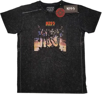 Produktbild von Kiss Destroyer (Wash Collection) Black 2XL T-Shirt