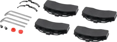 Image de Jeu de plaquettes de frein WABCO adapté pour MERCEDES-BENZ ACTROS MP4 / MP5 6403229582
