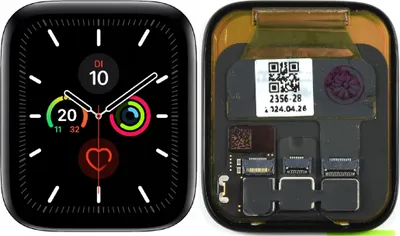 Immagine prodotto di Display originale per Apple Watch 4 44mm A1976 A2008 OLED, pezzi di ricambio per smartwatch
