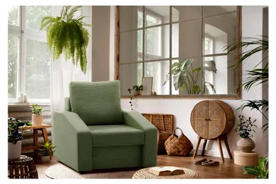 Produktbild von Sessel DORMA - Polstersessel - Klassische Sessel für das Wohnzimmer - Relaxsessel - Einzelsessel, Stoff: POSO