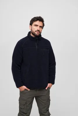 Produktbild von Brandit Teddy Fleecepullover Größe XL Farbe Navy